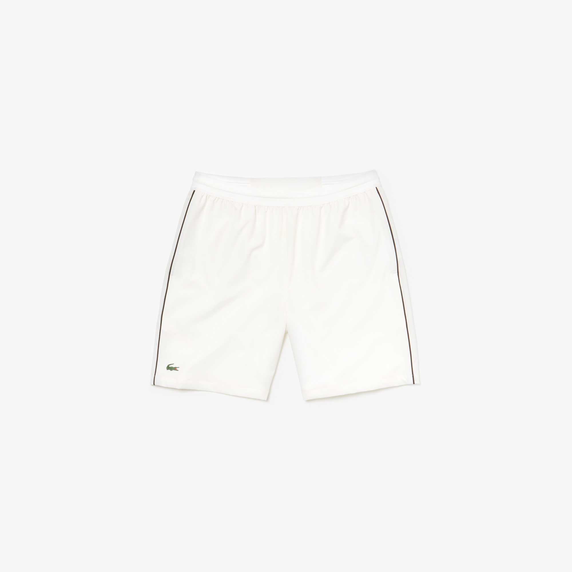 Lacoste Mens ND Tournament Shorts - White » Wigmore Sports