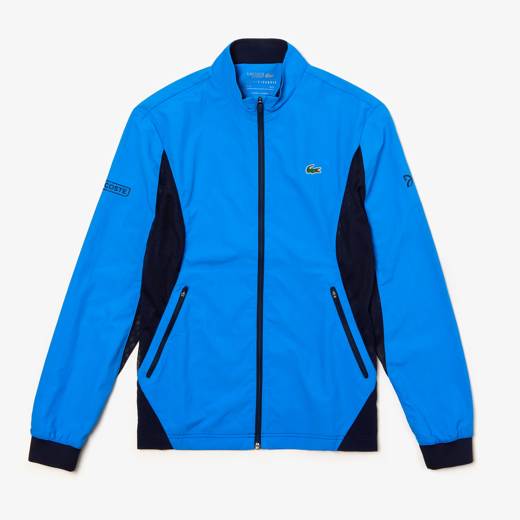 Lacoste Tournament ND Jacket - Blue | Wigmore Sports