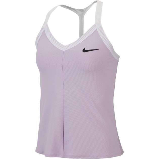 Nike Womens Maria Court Tank - Lilac/White » Wigmore Sports