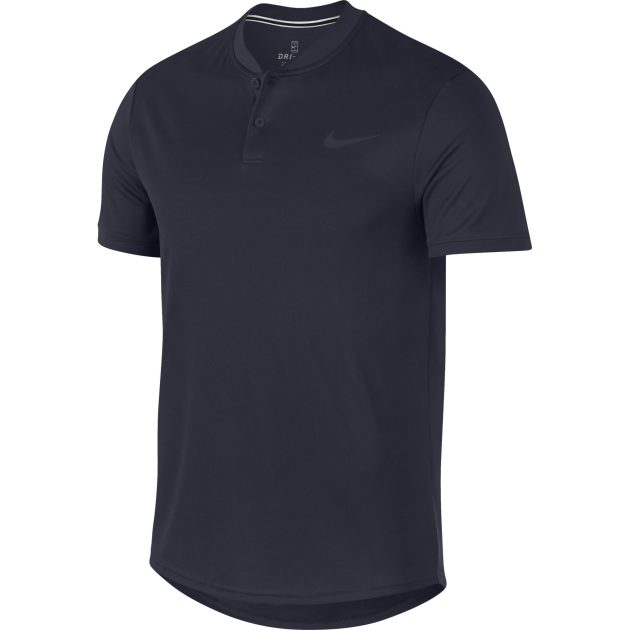 nike black polo