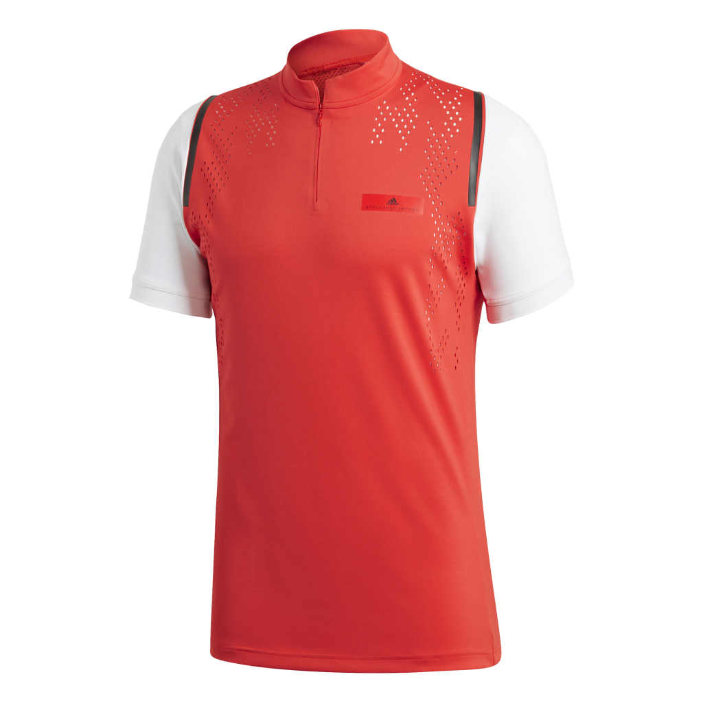 Adidas Mens ASMC Zipper Top in Red Wigmore Sports
