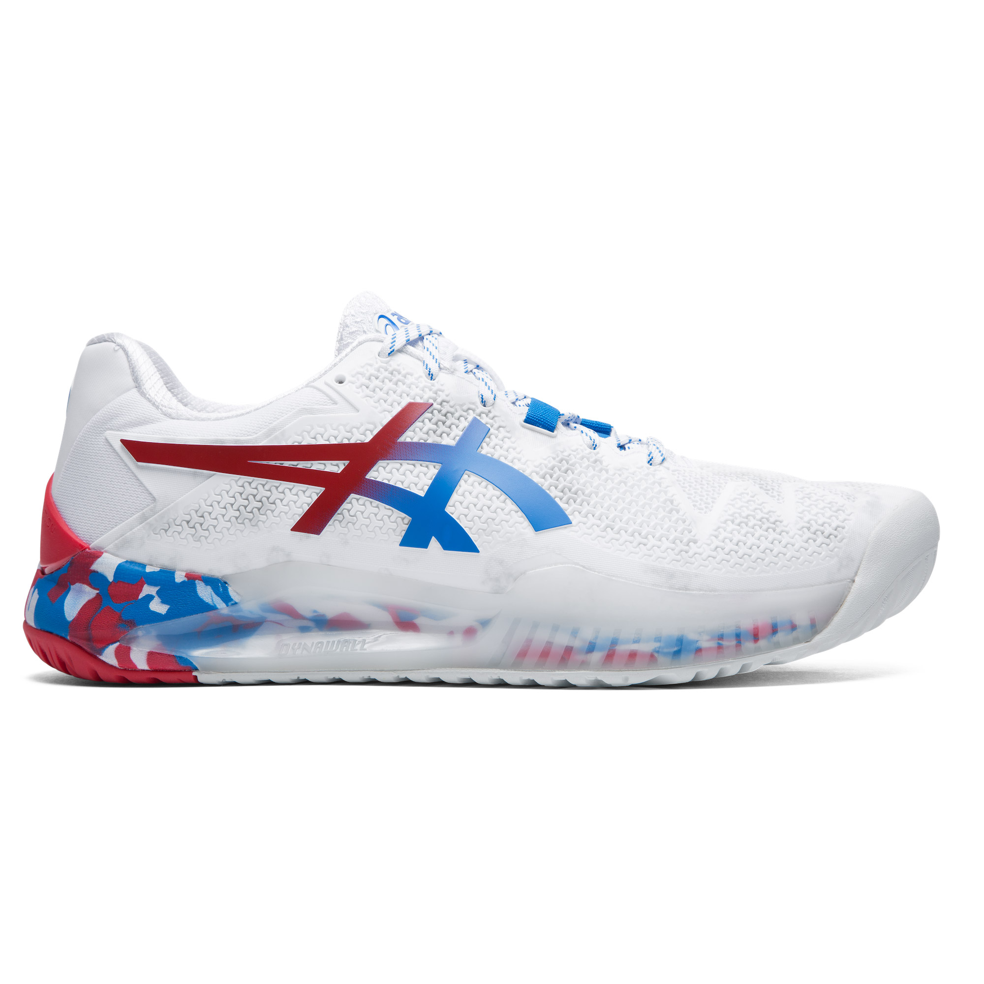 Asics Mens Gel Resolution 8 Retro Tokyo - White » Wigmore Sports