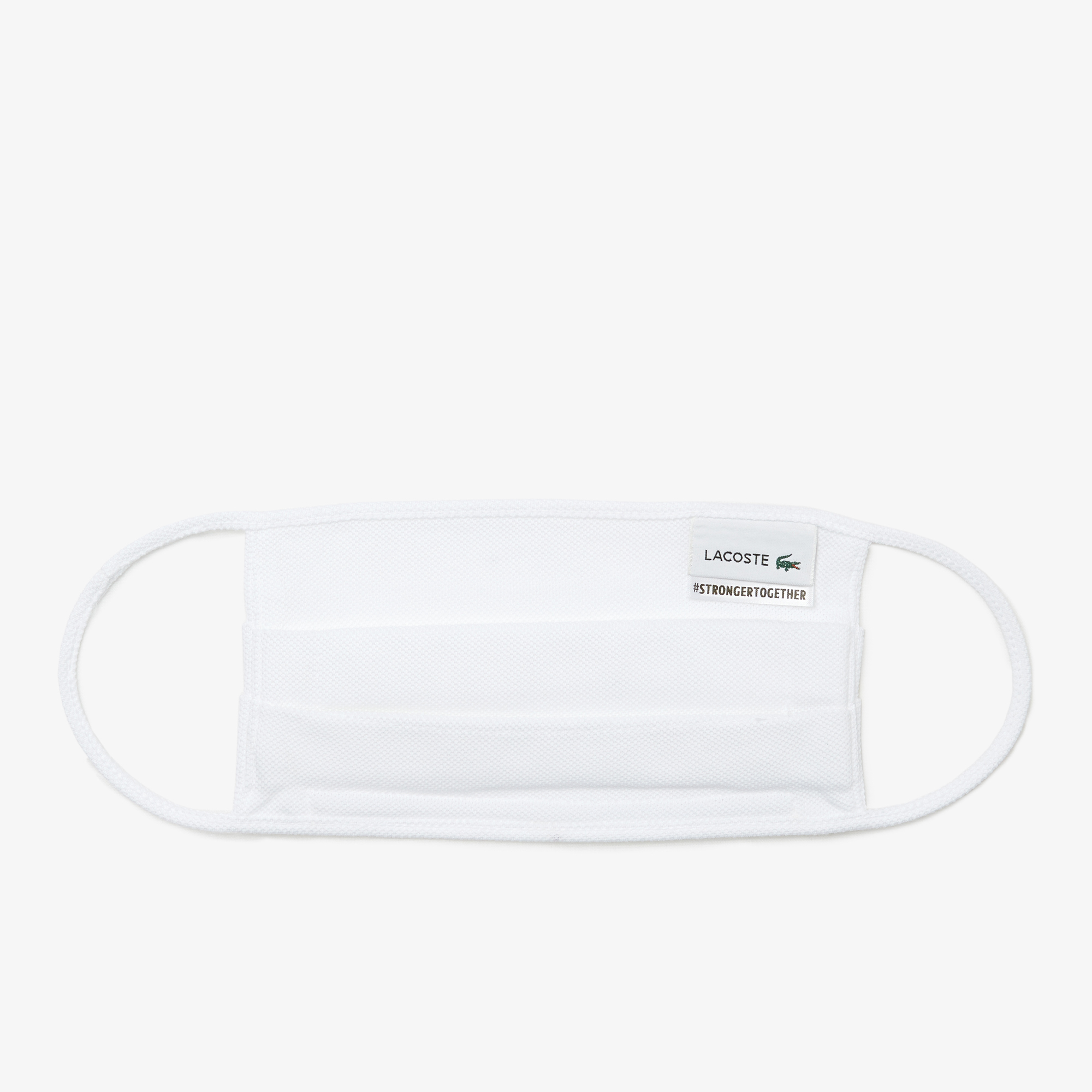Lacoste Face Masks 3 Pack - White » Wigmore Sports