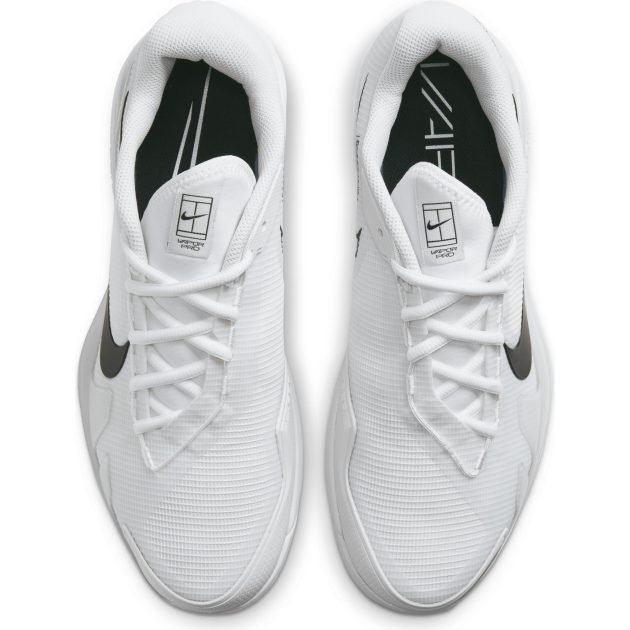 Nike Mens Zoom Vapor Tennis Shoe in White/Black | Wigmore Sports