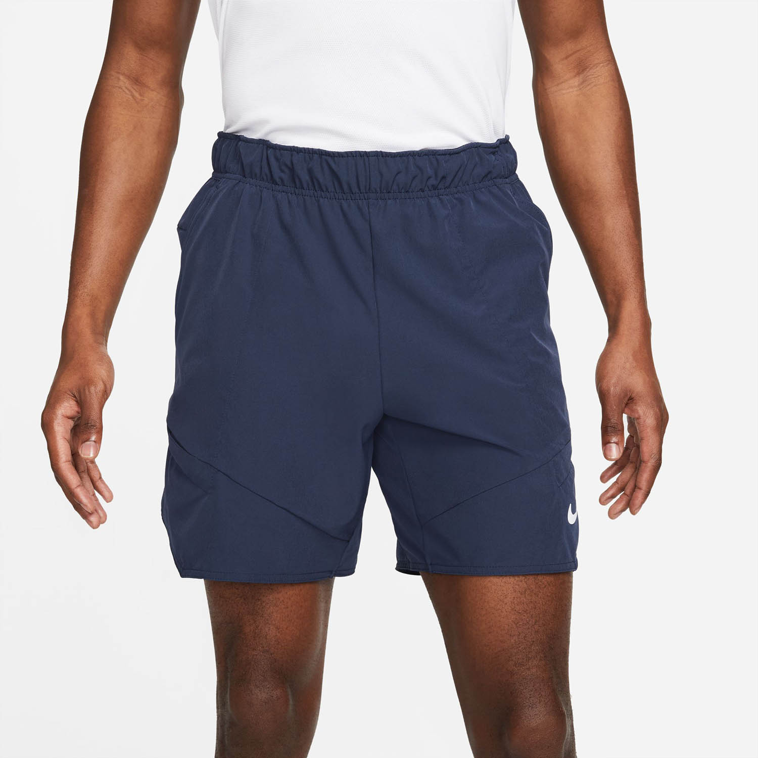 Nike Mens Court Dri-FIT Advantage Shorts - Obsidian/White » Wigmore Sports